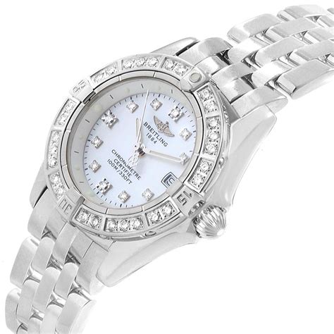 breitling diamond watch ladies